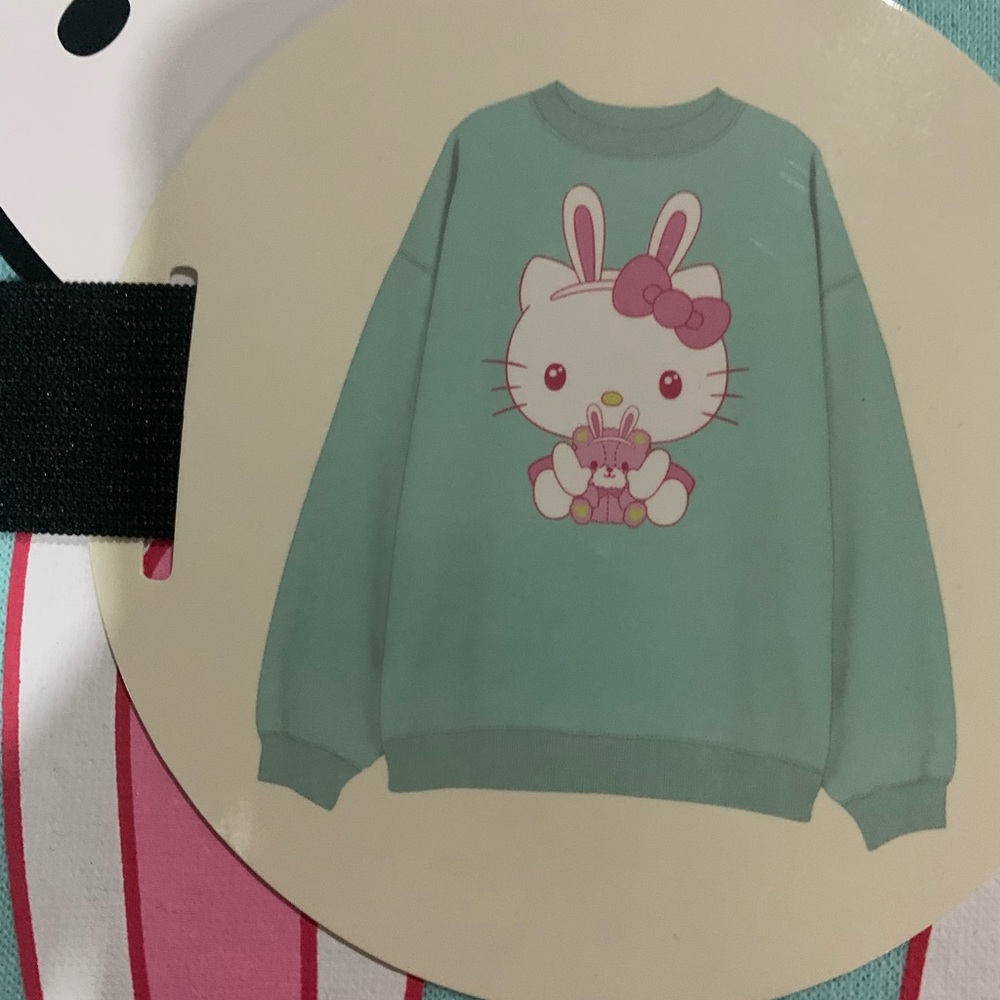 Hello Kitty Turquoise Sweatshirt